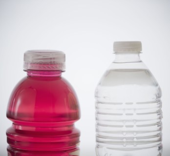Drinks in bottles. 
Photo : Jamie Grill