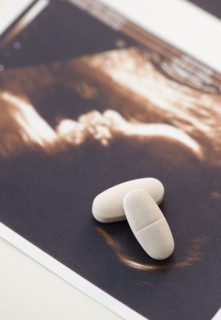Ultrasound and pills. 
Photo: Jamie Grill