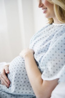 Pregnant woman . 
Photo : Jamie Grill
