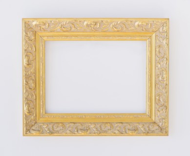 Close up of empty picture frame, studio shot. 
Photo : Daniel Grill