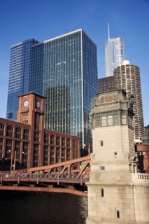 USA, Illinois, Chicago, City view. 
Photo: Henryk Sadura
