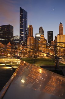 USA, Illinois, Chicago, City view. 
Photo : Henryk Sadura