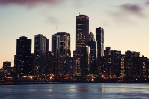 USA, Illinois, Chicago, City view. 
Photo : Henryk Sadura