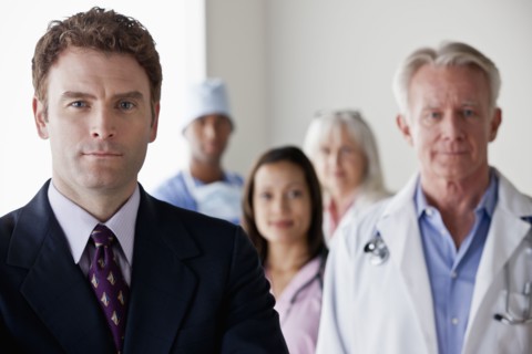 Five doctors. 
Photo : Rob Lewine