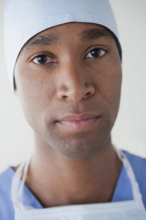 Portrait of surgeon. 
Photo : Rob Lewine