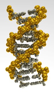 Digitally generated image of helix structure. 
Photo : Calysta Images