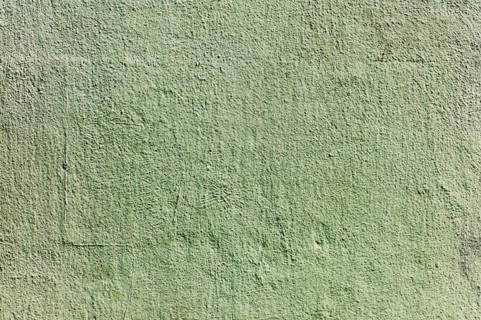 Green wall.