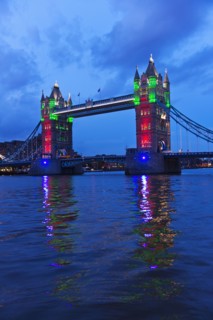 UK, London, Tower Bridge.