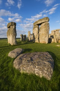 UK, England, Wiltshire, Stonehenge monument.