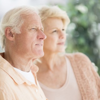 Portrait of couple.