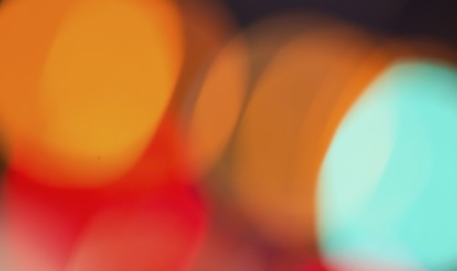 Colorful lights.
