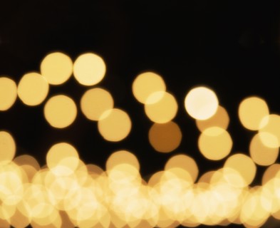 Bright lights.
