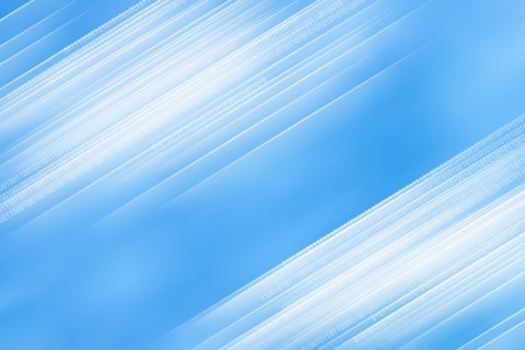 Blue and white pattern with binary code.