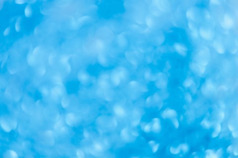 Blue background.