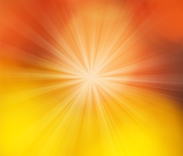 Glowing star.