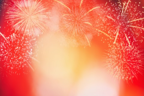 Fireworks display.