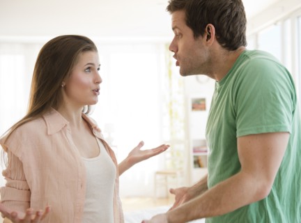 Young couple arguing. Photo : Jamie Grill