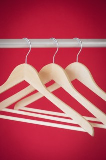 Studio shot of hangers. Photo : Daniel Grill