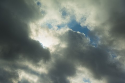 Stormy sky.