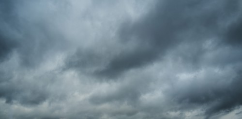 Stormy sky.