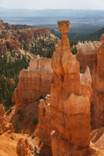 Rock formations .