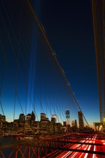 World Trade Center Memorial, Tribute in Light.