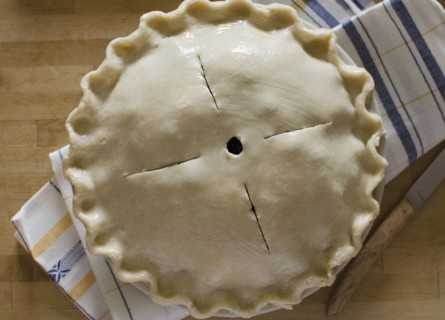 Blueberry pie. Photo : Jamie Grill