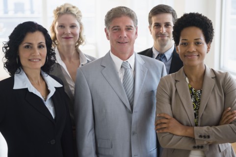 Team of business people. Photo : Jamie Grill
