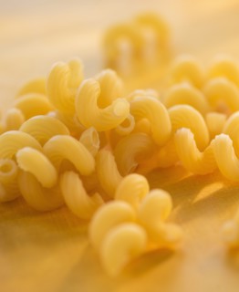 Studio Shot of pasta. Photo : Daniel Grill