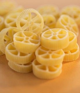 Studio Shot of pasta. Photo : Daniel Grill