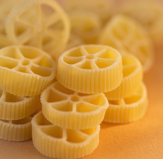Studio Shot of pasta. Photo : Daniel Grill