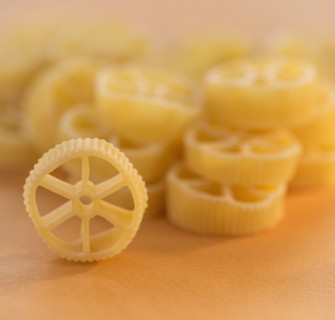 Studio Shot of pasta. Photo : Daniel Grill