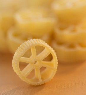 Studio Shot of pasta. Photo : Daniel Grill