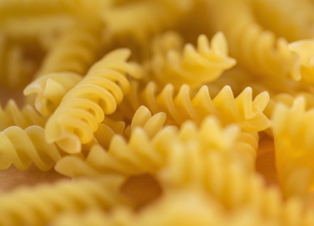 Studio Shot of pasta. Photo : Daniel Grill