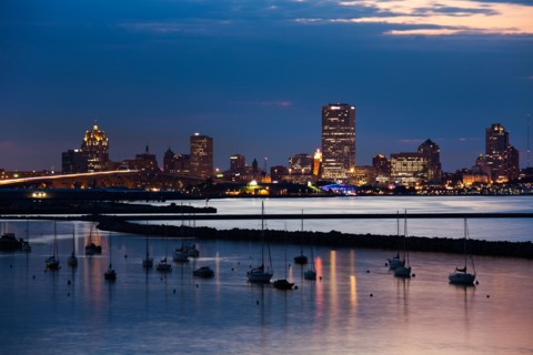 Milwaukee at sunset. Photo: Henryk Sadura