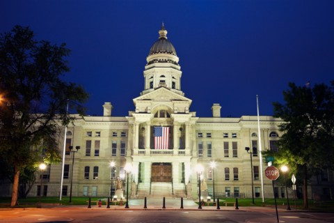 State Capitol Building in Cheyenne. Photo : Henryk Sadura
