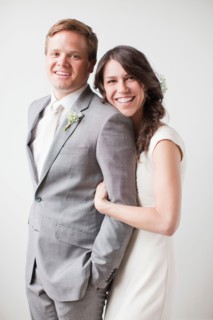 Studio shot, Portrait of married couple. Photo : Jessica Peterson