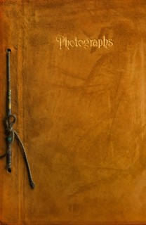 Vintage photo album cover.