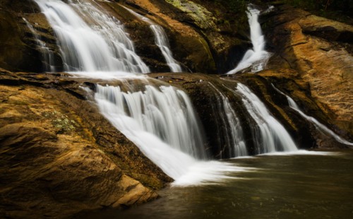 Mcgalliard Falls. Valdese, North Carolina.