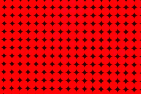 Spotted red and black background.