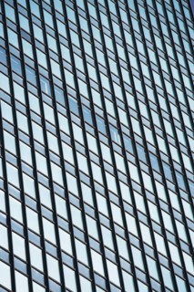 Close up of modern architecture. Photo : Alan Schein