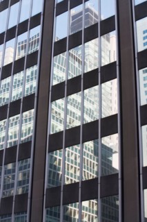 Close up of modern architecture. Photo : Alan Schein