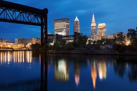 City skyline at dusk. Photo: Henryk Sadura