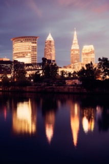 City skyline at dusk. Photo: Henryk Sadura