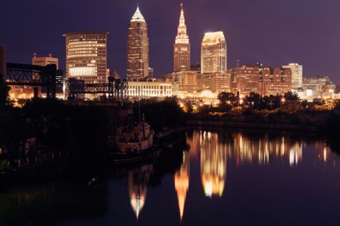 City skyline at night. Photo: Henryk Sadura