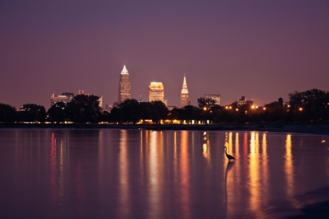 City skyline at night. Photo: Henryk Sadura