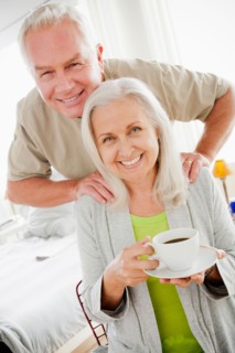 Portrait of senior couple. Photo: Rob Lewine