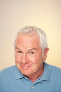 Portrait of senior man pulling funny face. Photo: Rob Lewine