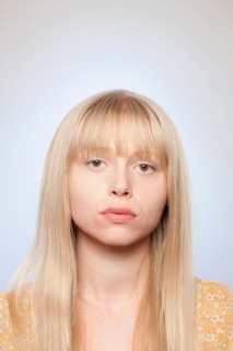 Portrait of sad woman. Photo : Rob Lewine