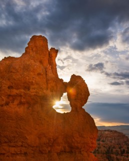 Landscape with cliffs